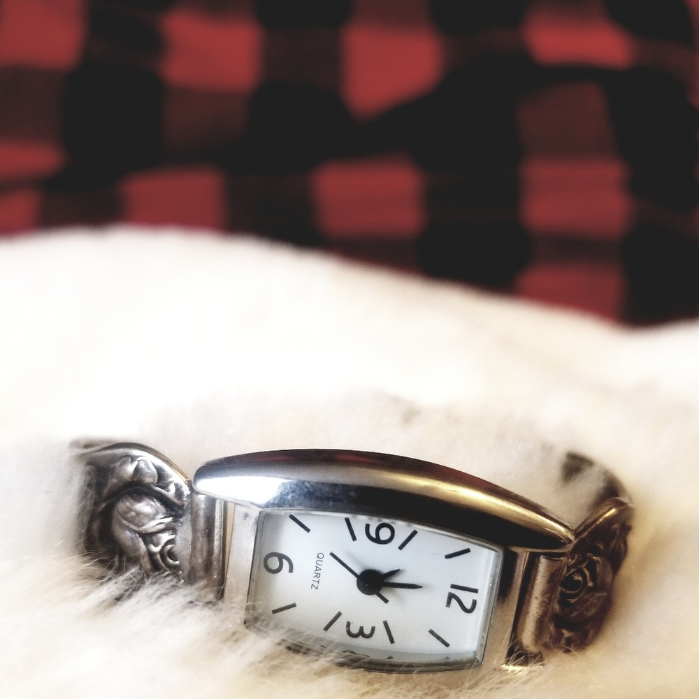 Vintage Quartz Spoon Watch